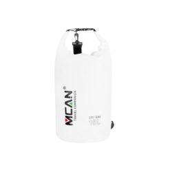 MCAN Αδιάβροχο Σακίδιο Πλάτης Λευκό 15lt - Waterproof Bag